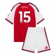 Arsenal Ezri Konsa #15 Replike Domaci Dres za djecu 2026-27 Kratak Rukav (+ Kratke hlače)